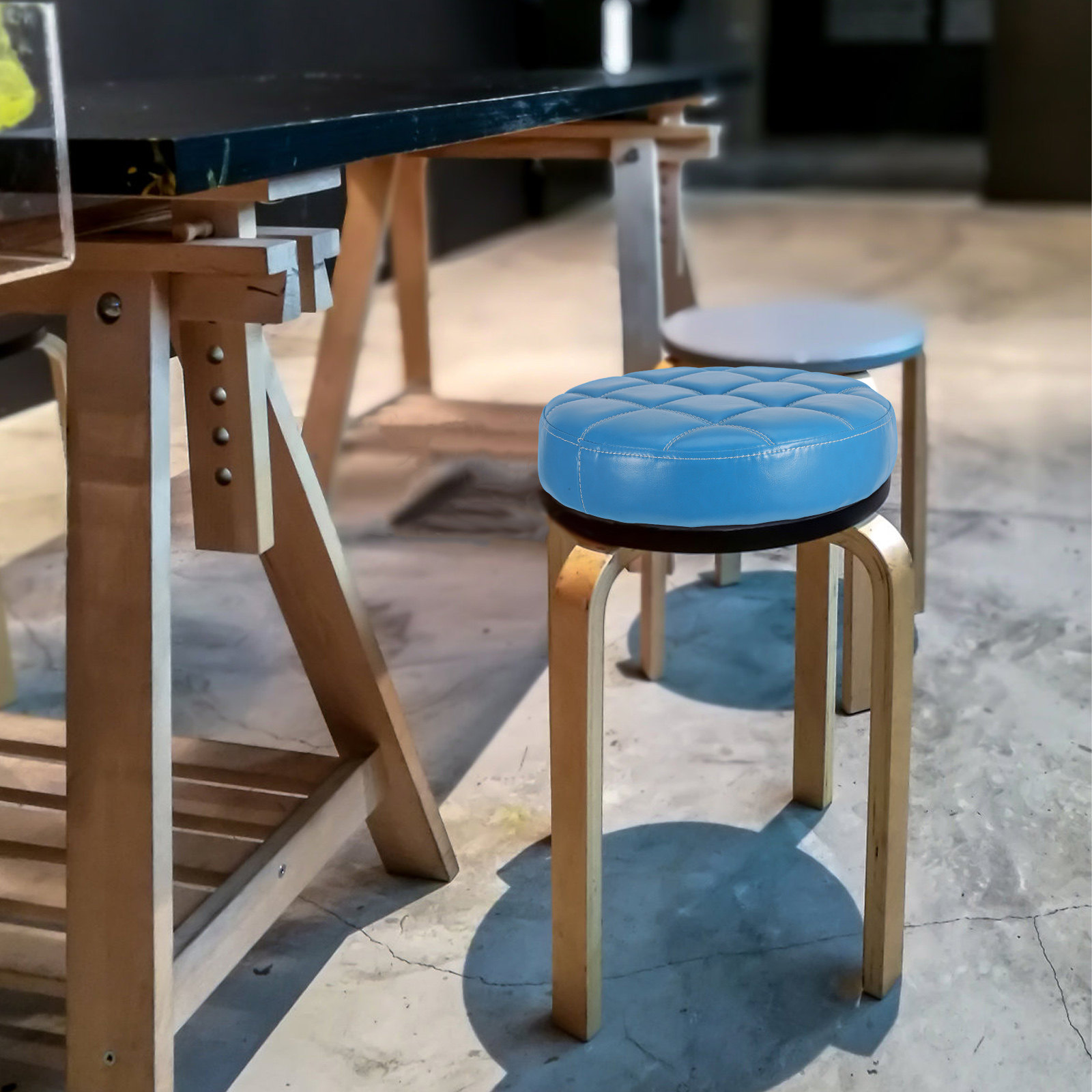 เบาะรองนั่งทรงกลม PU สำหรับเปล - Home Bar Seating บทวิจารณ์และราคา