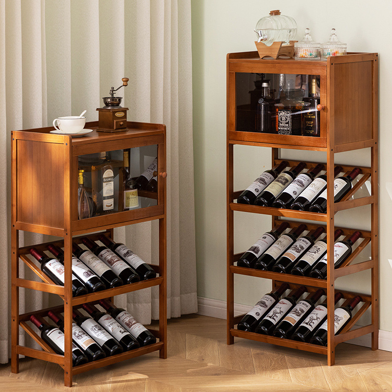 ไม้ไผ่ชั้นวางไวน์ 3/4 ชั้นอิสร - Home Bar Shelves บทวิจารณ์และราคา