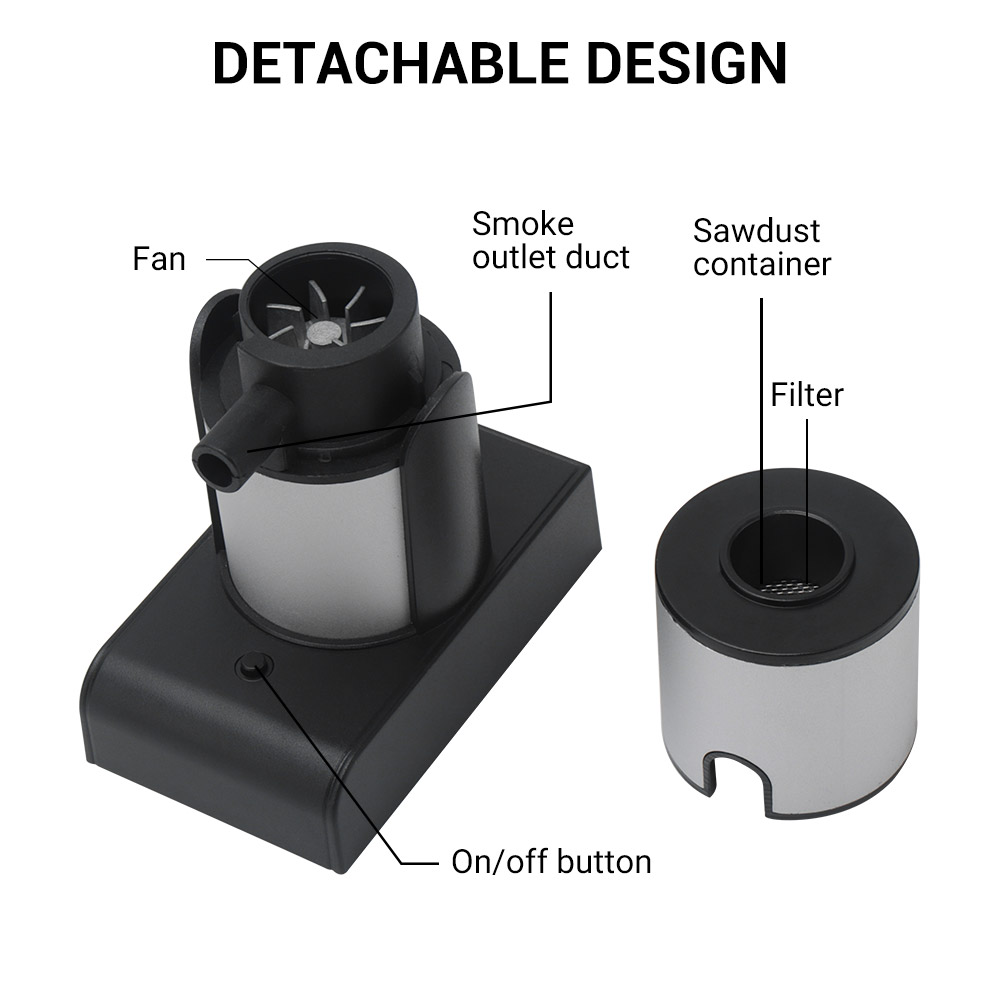 BORUiT SK305 ควันเครื่องกําเนิ - Smoking Gun Kit บทวิจารณ์และราคา
