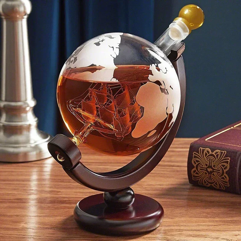 ชุดขวดเหล้าทรงกลมดีไซน์สร้างสร - Decanter Globe Set บทวิจารณ์และราคา