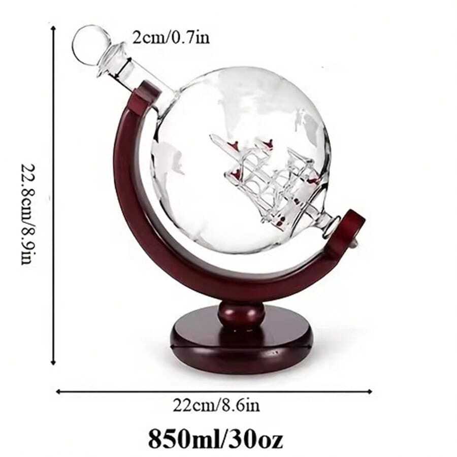 ชุดขวดเหล้าทรงกลม 1 ชิ้น/3 ชิ้ - Decanter Globe Set บทวิจารณ์และราคา
