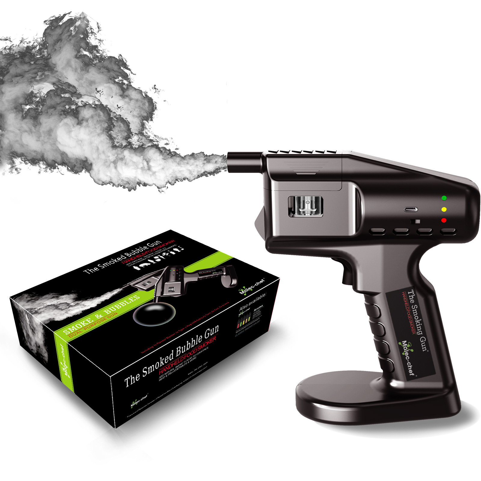 ชาร์จรส Blaster ค็อกเทลปืนชุดเ - Smoking Gun Kit บทวิจารณ์และราคา